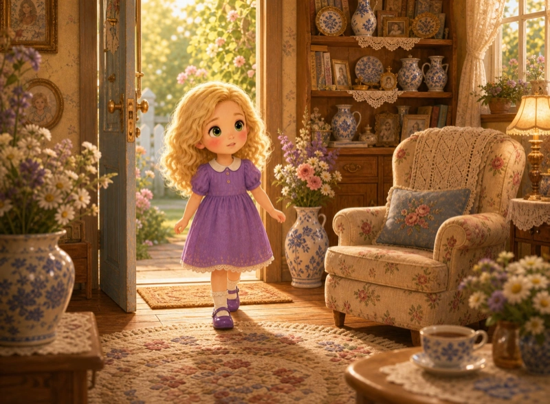 Cover art for the children's picture book "Ella's Honest Answer"